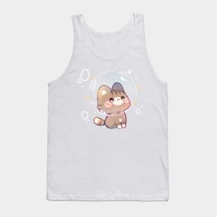 Kitty Bubble Tank Top